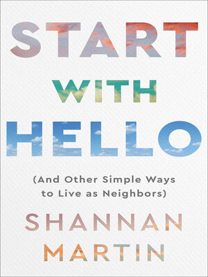 cover image of Start with Hello